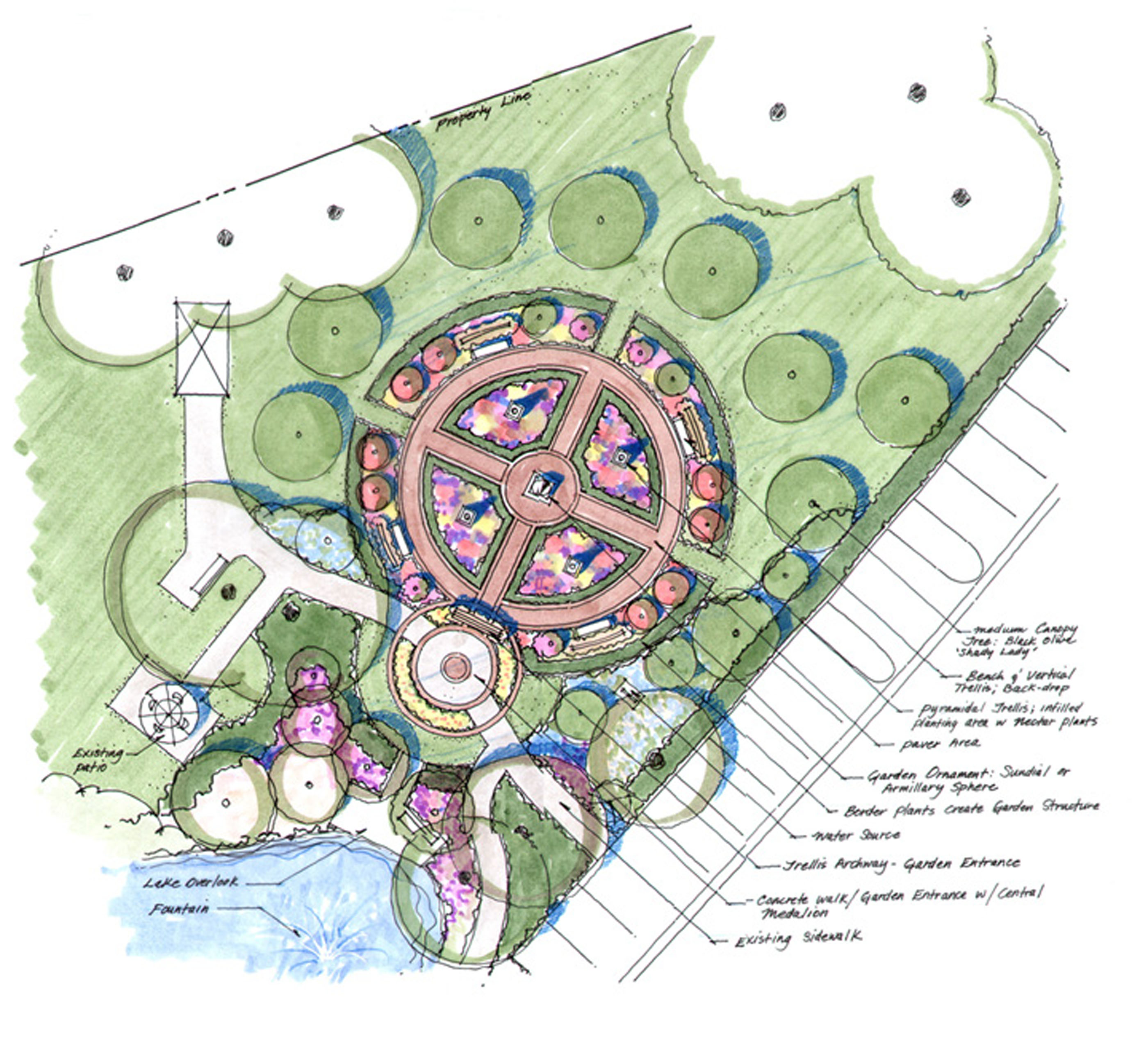 Moorings Park Butterfly Garden Plan Andrew D Eisele